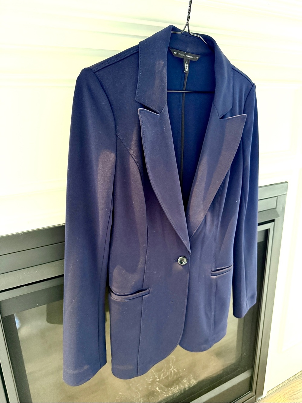Belted One-Button Blazer in Comfort Stretch